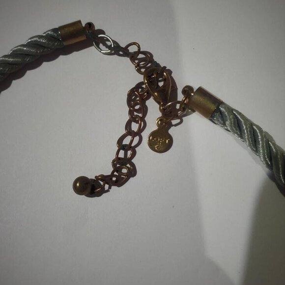 BOGO ANN TAYLOR LOFT STATEMENT NECKLACE  LUMINESCENT BEADS 22" W/ 2" EXTENDER - Picture 2 of 2